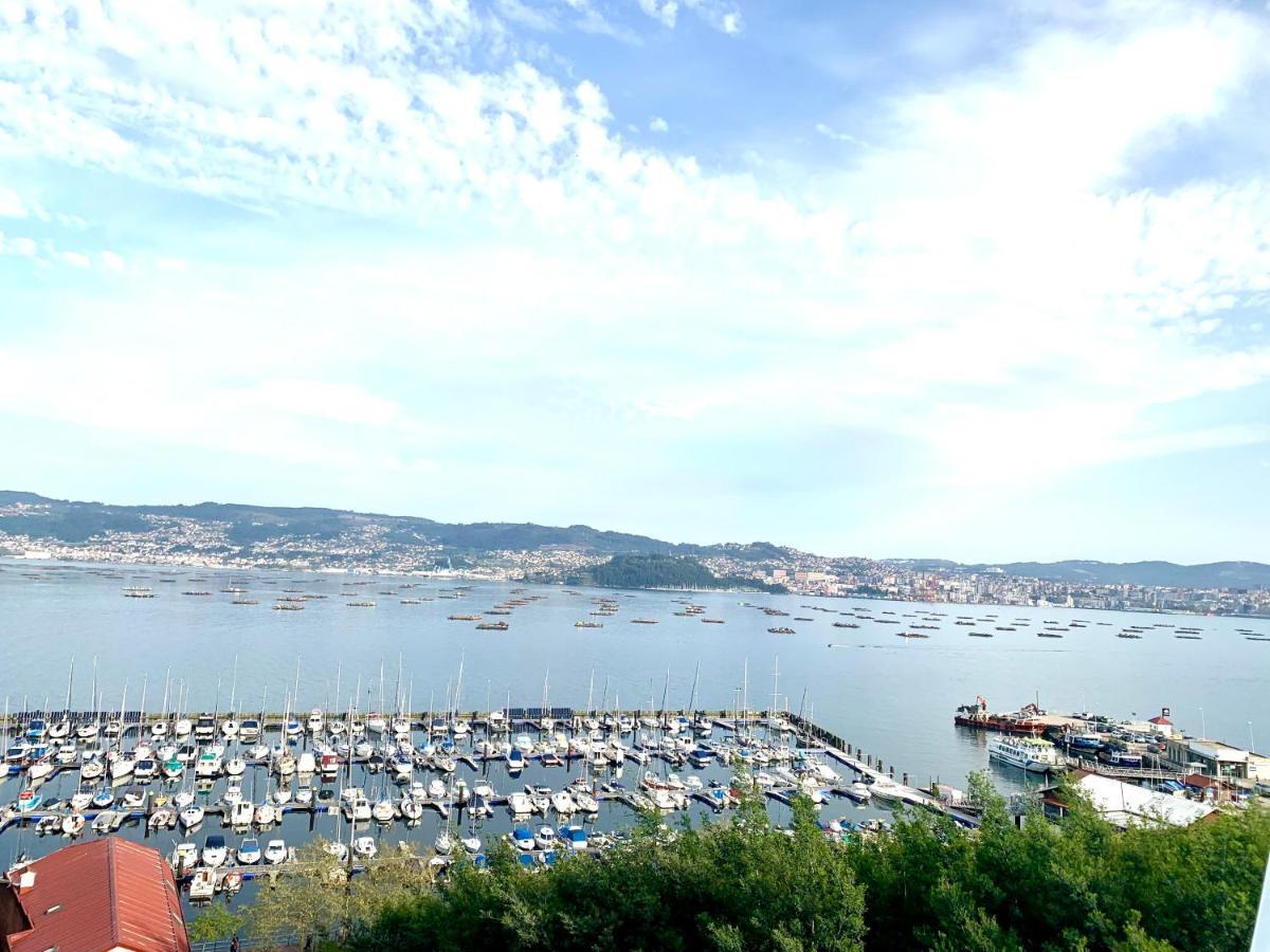 Appartamento Apartamento Céntrico En Moaña Esterno foto